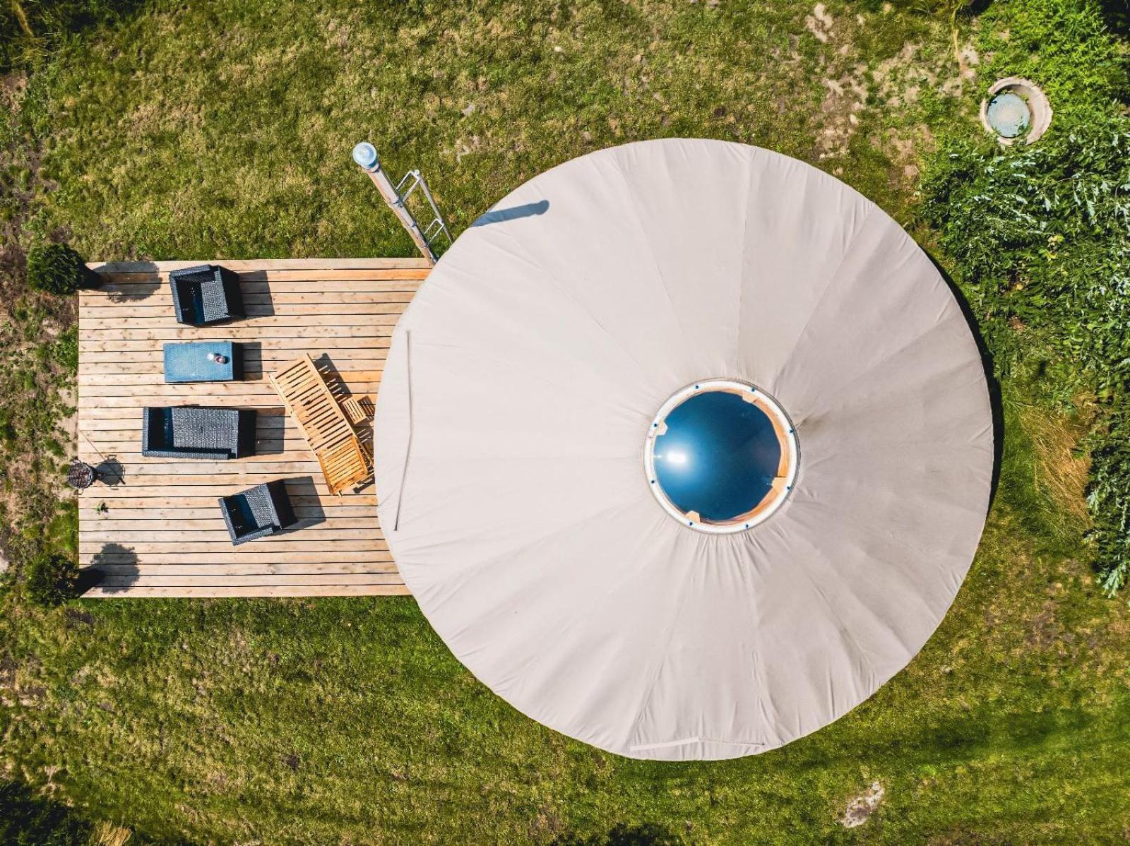 Jurty Glamping Hotel Gostynin Kültér fotó